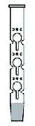 3-ball Snyder column with 24/40 Inner Joints